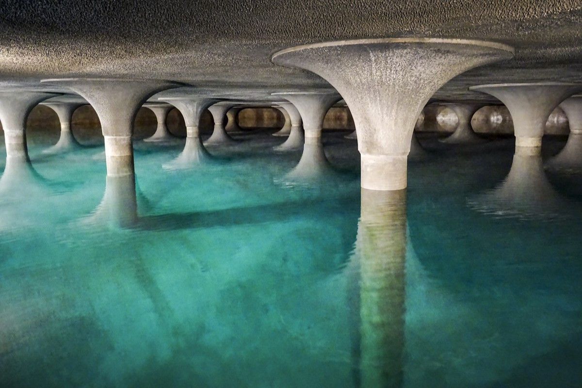 Wasserkammer im NOW-Hochbehälter Wasserkammer im NOW-Hochbehälter