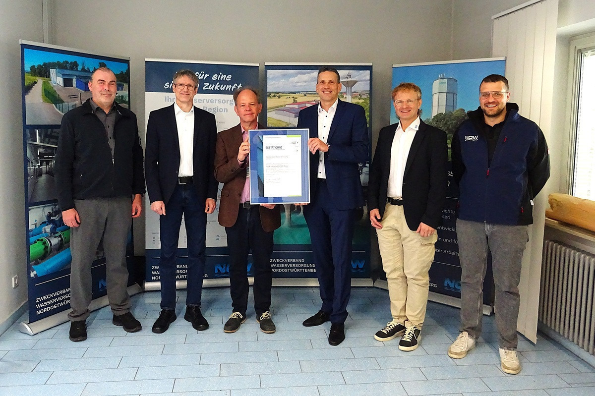 Übergabe der neuen TSM-Urkunde am 13. April 2026 Übergabe der neuen TSM-Urkunde am 13. April 2026